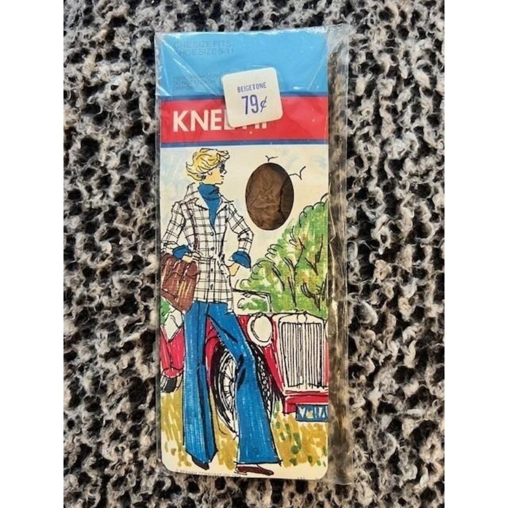 Vintage Knee Hi 1970's Stockings NWT
